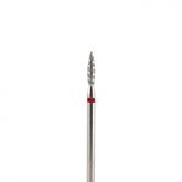 Fresa/Broca de diamante, forma de llama roja 2.3 T